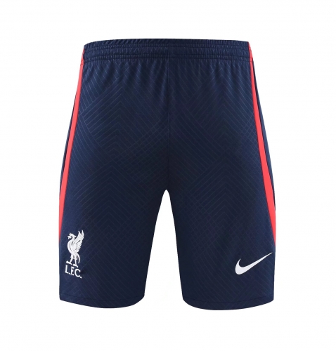 2023/24 Liverpool Royal Blue Thailand Soccer Training Shorts-418