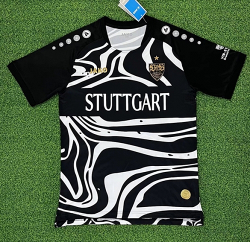 2023/24 Special Version VfB Stuttgart Home Black & White Thailand Soccer Jersey AAA-416/320