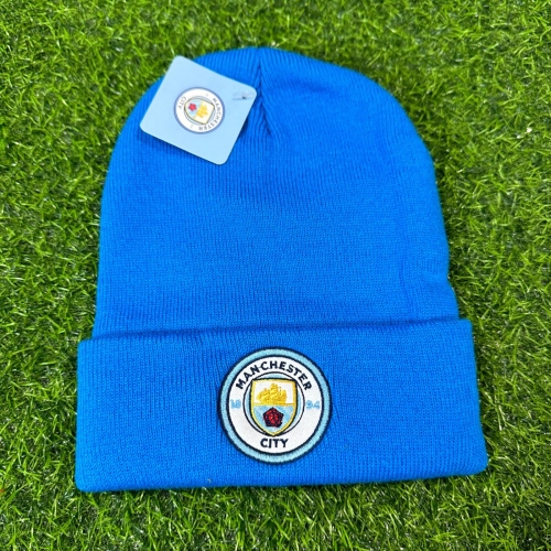 2023/24 Manchester City CaiBlue Soccer Cotton Cap