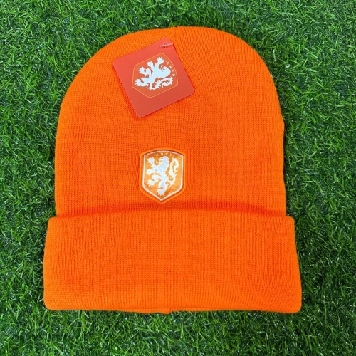 2023/24 Netherlands Orange Soccer Cotton Cap