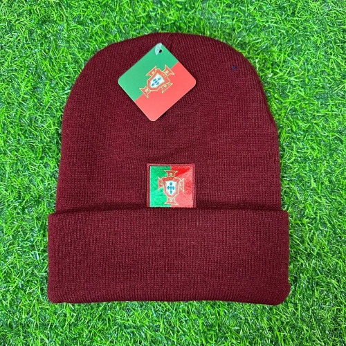 2023/24 Portugal Red Soccer Cotton Cap