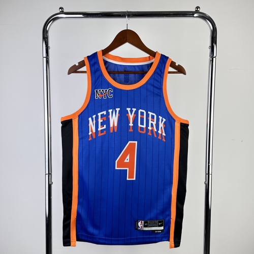 2024 Season City Version NBA New York Kinicks Blue #4 Jersey-311