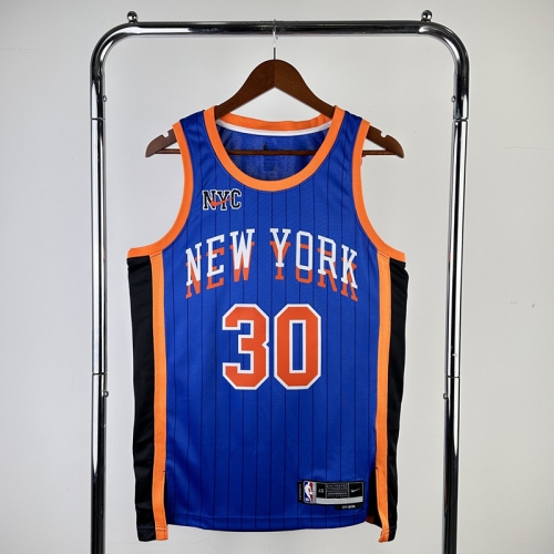 2024 Season City Version NBA New York Kinicks Blue #30 Jersey-311