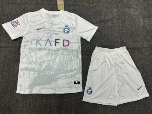 2023/24 Al-Nassr FC 2nd Away White Soccer Uniform-36/SKE