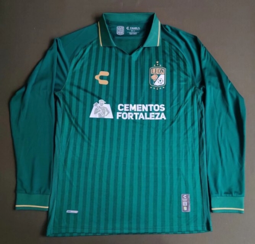 2023/24 Spcial Version Club León Green LS Thailand Soccer Jersey AAA-912