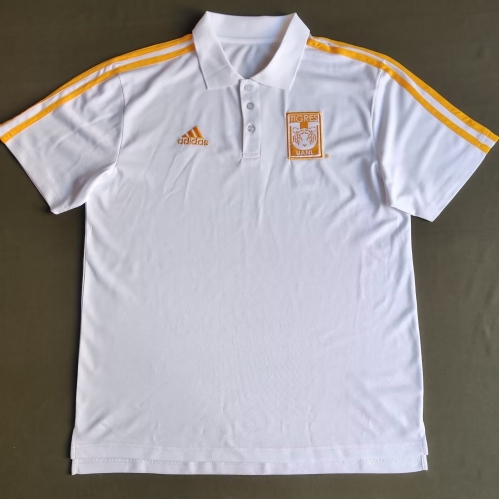 2023/24 Tigre UANL White Polo Thailand Soccer Jersey AAA-912