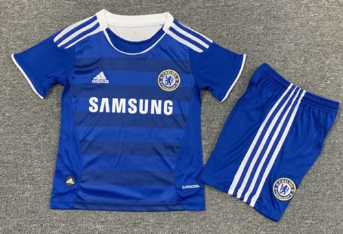 11-12 Retro Version Chelsea Home Blue Kid/Youth Soccer Uniform-1040/516