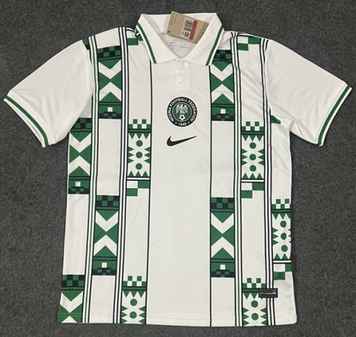 2023/24 Nigeria Away White & Green Soccer Thailand jersey AAA-47/709