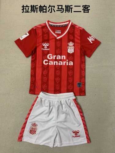 2023/24 UD Las Palmas Red Soccer Uniform-208