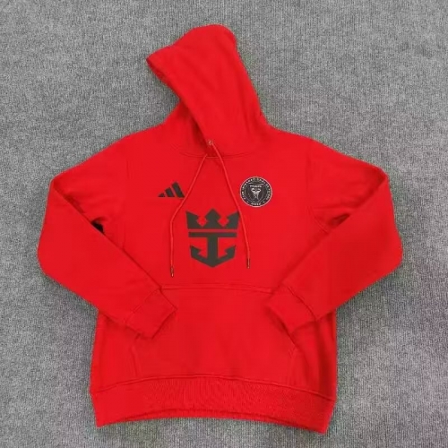 2023/24 Inter Miami CF Red Thailand Soccer Tracksuit Hoodies-308