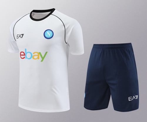 2024/25 SSC Napoli White Thailand Soccer Training Uniform-418