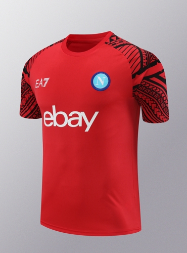 2024/25 SSC Napoli Red Thailand Soccer Training Jerseys-418