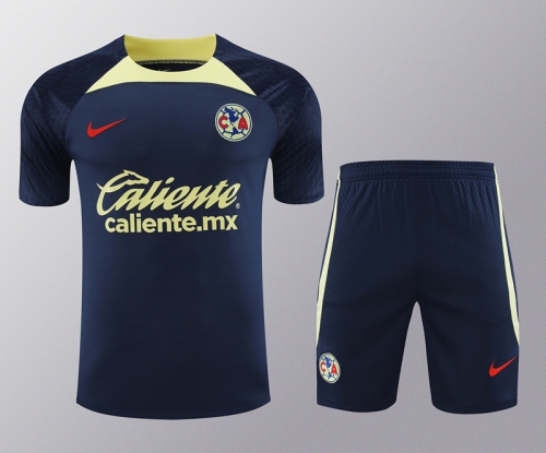 2024/25 Club América Royal Blue Thailand Soccer Training Uniform-418