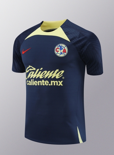 2024/25 Club América Royal Blue Thailand Soccer Training Jersesy-418