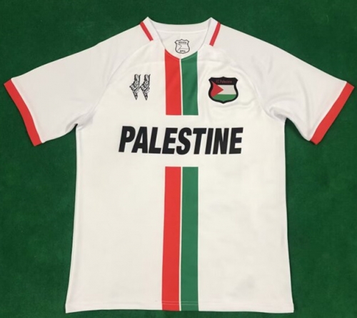 2023/24 Palestino 2nd Away White Thailand Soccer Jersey AAA-38