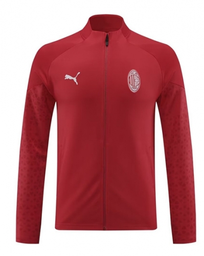 2023/24 AC milan Red Soccer Jacket Top-LH