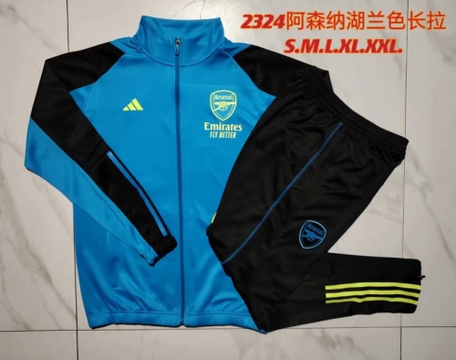 2023/24 Arsenal Blue Soccer Jacket Uniform-815