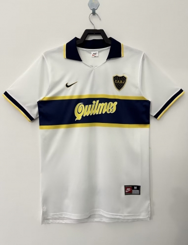 97 Retro Version Boca Juniors White Thailand Soccer Jersey AAA-811/709