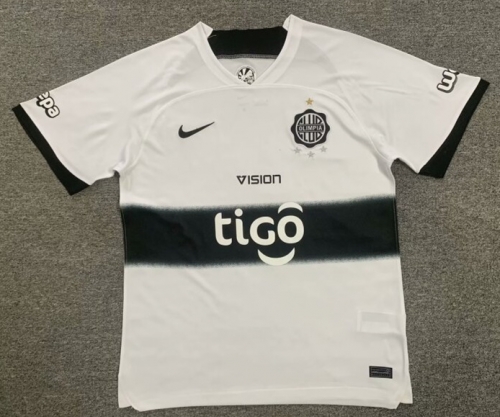 2023/24 Olimpia Home White Thailand Soccer Jersey AAA-1040