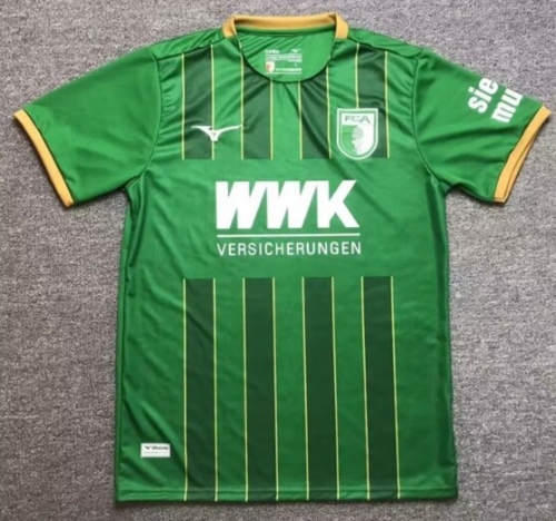 2024/25 FC Augsburg Away Green Thailand Soccer Jersey AAA-417