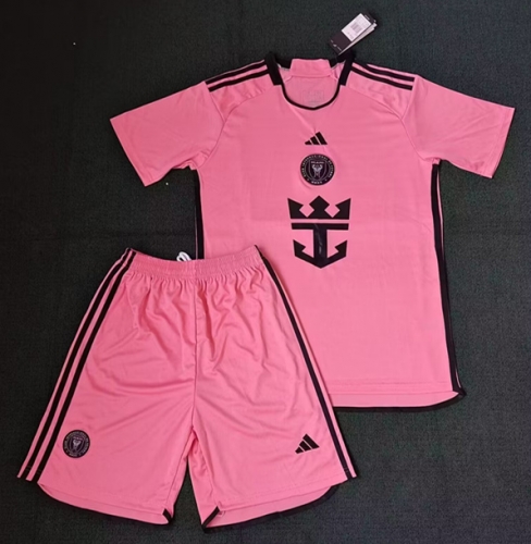 2024/25 Inter Miami CF Home Pink Soccer Uniform-315/36/516