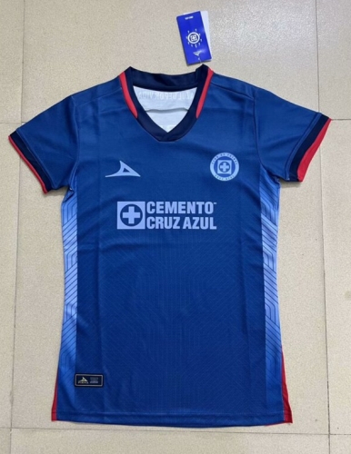 2023/24  Cruz Azul Blue Thailand Female Soccer Jersey-JJ/07