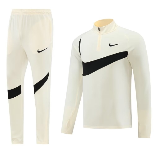 #NB07 Nike Light Yellow Tracksuit Uniform-LH