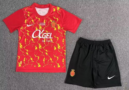 Kids 2023/24 SPecial Version RCD Mallorca Red Kids/Youth Soccer Uniform-36