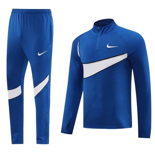 #NB07 Nike Royal Blue Tracksuit Uniform-LH