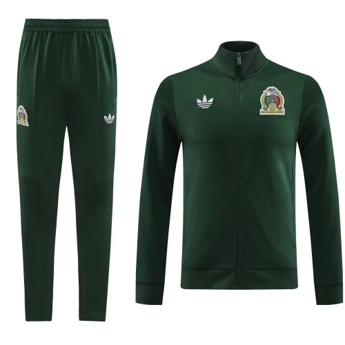 2023/24 Mexico Green Thailand Jacket Soccer Uniform-LH