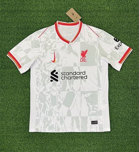 24/25 Liverpool 2nd Away White Thailand Soccer Jersey AAA-705/416/320