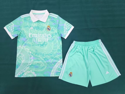 2024/25 Special Version Real Madrid Green Soccer Uniform-SKE