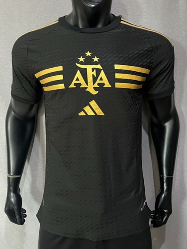 Player Version 2023/24 Commemorative Edition Argentina Black Thailand Soccer Jersey AAA-308/888