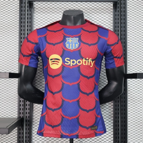 Player Version 2024/25 Barcelona Red&Blue Thailand Soccer Jerseys-888