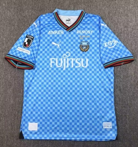 2024/25 Kawasaki Frontale Home Blue Thailand Soccer Jersey AAA-417