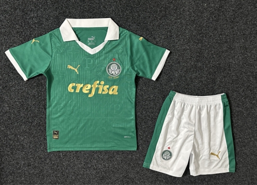 20224/25 SE Palmeiras Away Green Kid/Youth Soccer Uniform-507/522/123