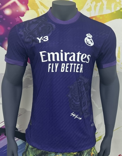 Player Version 2024/25 Rea Madrid Light Purple Thailand Soccer Jersey AAA-27