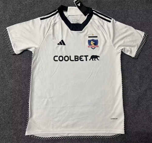 2024/25 Colo-Colo White Thailand Soccer Jersey AAA-522/1095