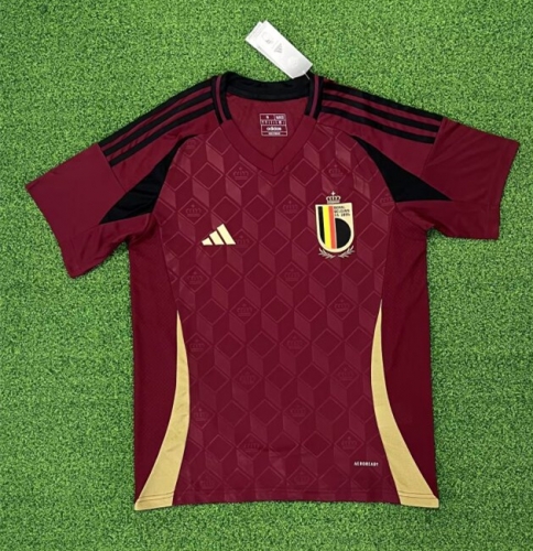 2024/25 Belgium Home Red Thailand Soccer Jersey AAA-47/320/408