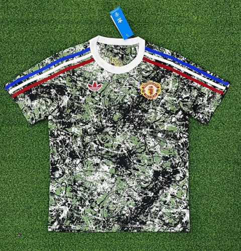 2023/24 Jonited Version Manchester United Green Thailand Soccer Jerseys AAA-LP/416/320