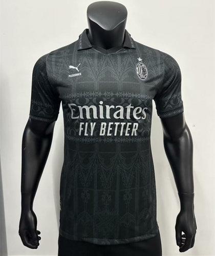 Player Version 2024-2025 Special Version AC Milan Black Thailand Soccer Jersey AAA-308/416/210