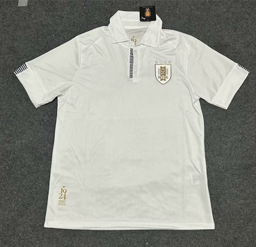 2024/25 Uruguay Away White Thailand Soccer Jersey AAA-1095/SX/711