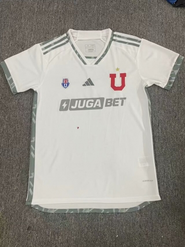 2024/25 Universidad de Chile White Thailand Soccer Jersey-1095