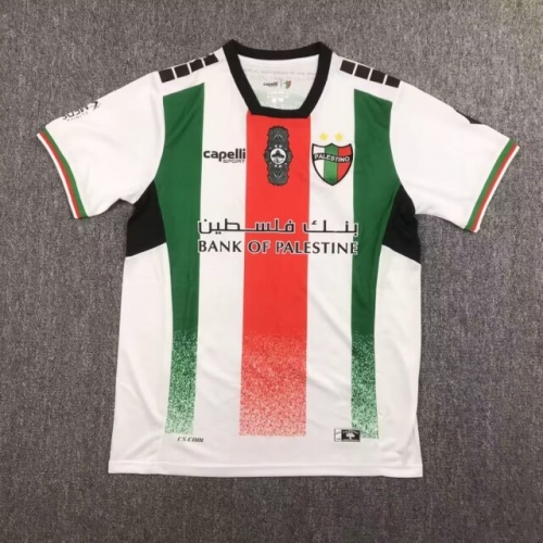 2024/25 Palestino Home Red & White Thailand Soccer Jersey AAA-417/47/38/416