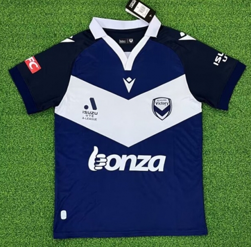 2023/24 Melbourne Victory FC Home Blue Thailand Soccer Jersey AAA-320