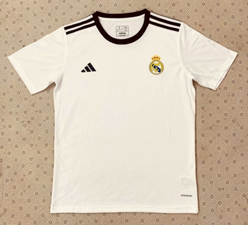 2024/25 Real Madri White Thailand Soccer Jersey AAA-510