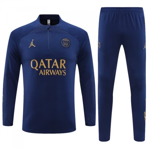 2023/24 Paris SG Royal Blue Thailand Soccer Uniform-801