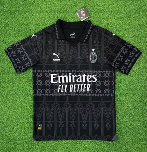 2023-2024 Special Version AC Milan Black Thailand Soccer Jersey AAA-416/LP/320