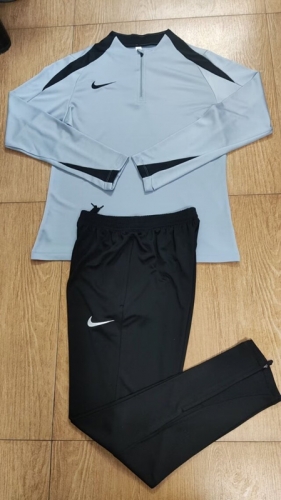 #2405 Nike Gray Tracksuit Uniform-411
