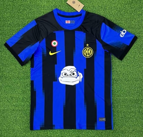 2023/24 Inter Milan Home White & Black Thailand Soccer Jersey AAA-320/LP